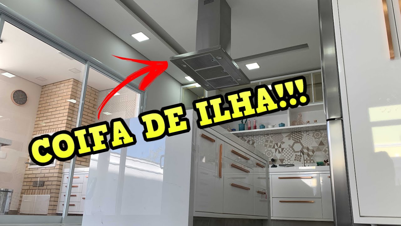 Como Instalar Coifa de Ilha