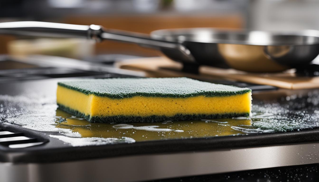 Como limpar cooktop de vidro engordurado