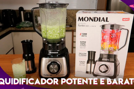 Imagem de Liquidificador Mondial Turbo 1000w é bom?